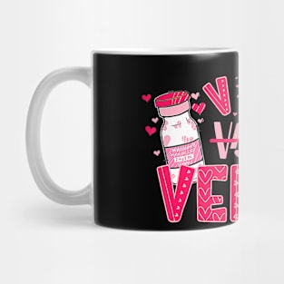 V Is For Versed Funny Pacu Crna Nurse Valentines Day Mug